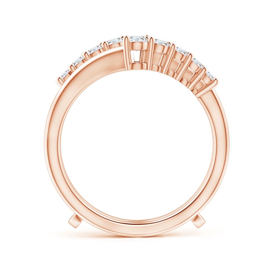 2.6mm GVS2 Journey Diamond Ring Wrap in 18K Rose Gold side-1