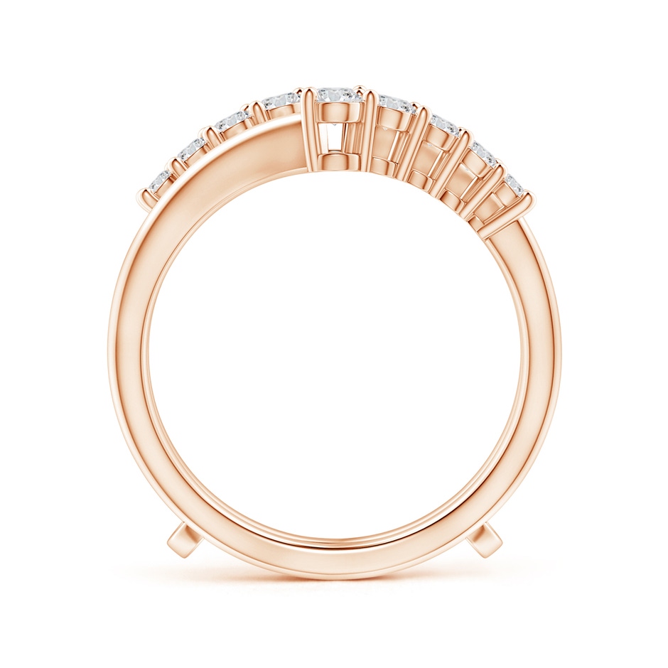 2.6mm HSI2 Journey Diamond Ring Wrap in Rose Gold side-1