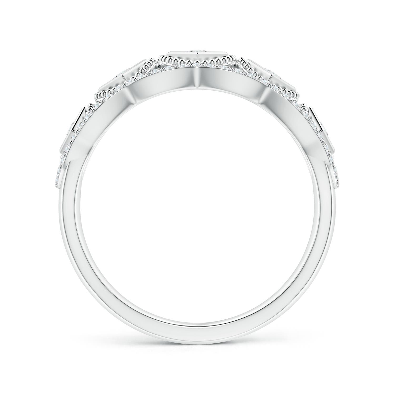 F-G, VS / 0.38 CT / 14 KT White Gold