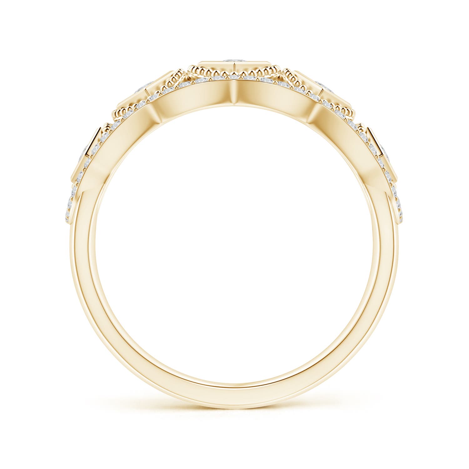 H, SI2 / 0.38 CT / 14 KT Yellow Gold