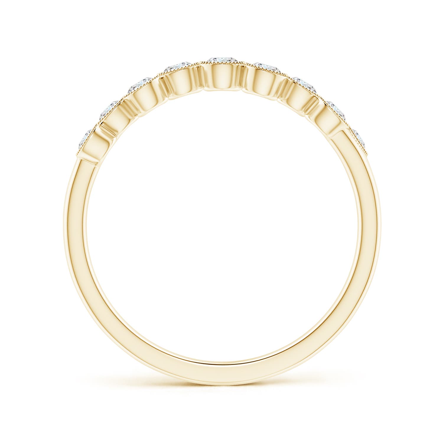 F-G, VS / 0.26 CT / 14 KT Yellow Gold