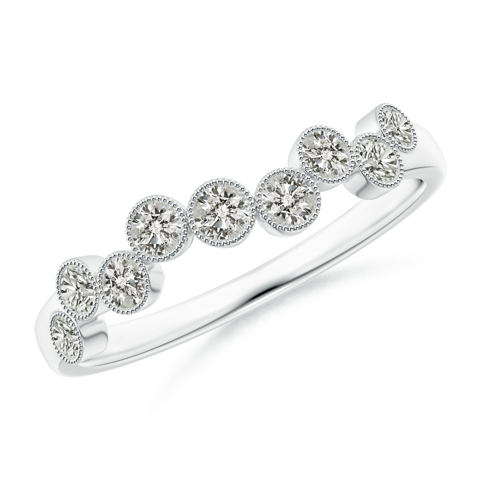 2.3mm KI3 Vintage Inspired Bezel-Set Diamond Fashion Ring in P950 Platinum 