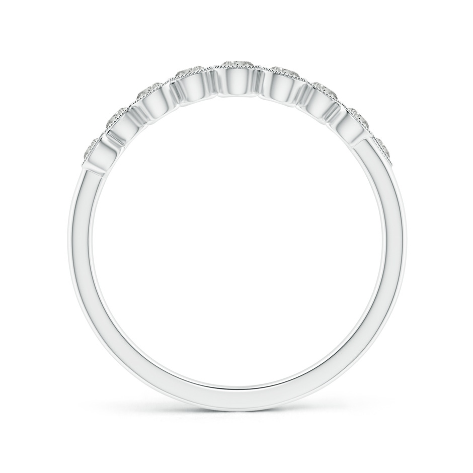 2.3mm KI3 Vintage Inspired Bezel-Set Diamond Fashion Ring in P950 Platinum side-1