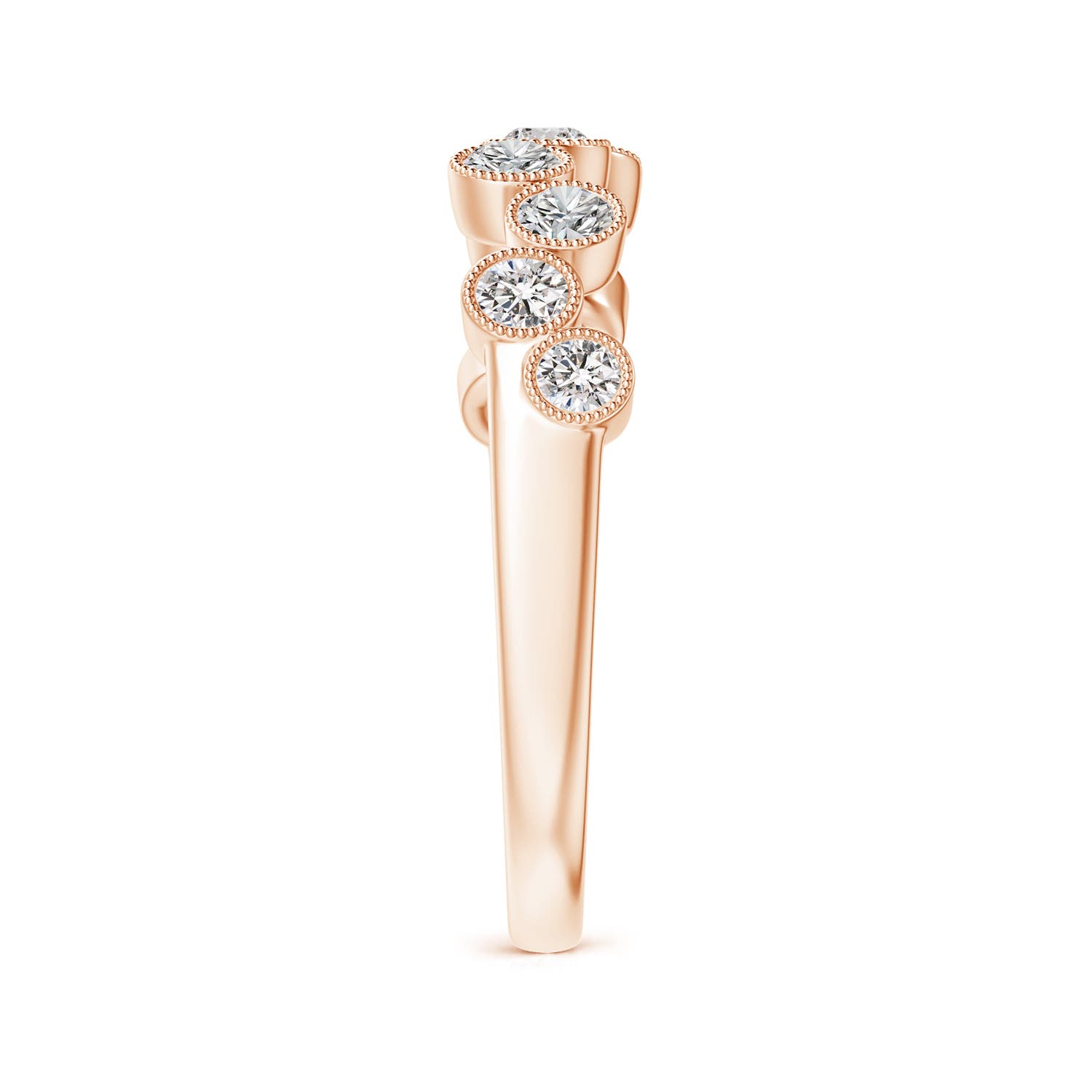 I-J, I1-I2 / 0.37 CT / 14 KT Rose Gold