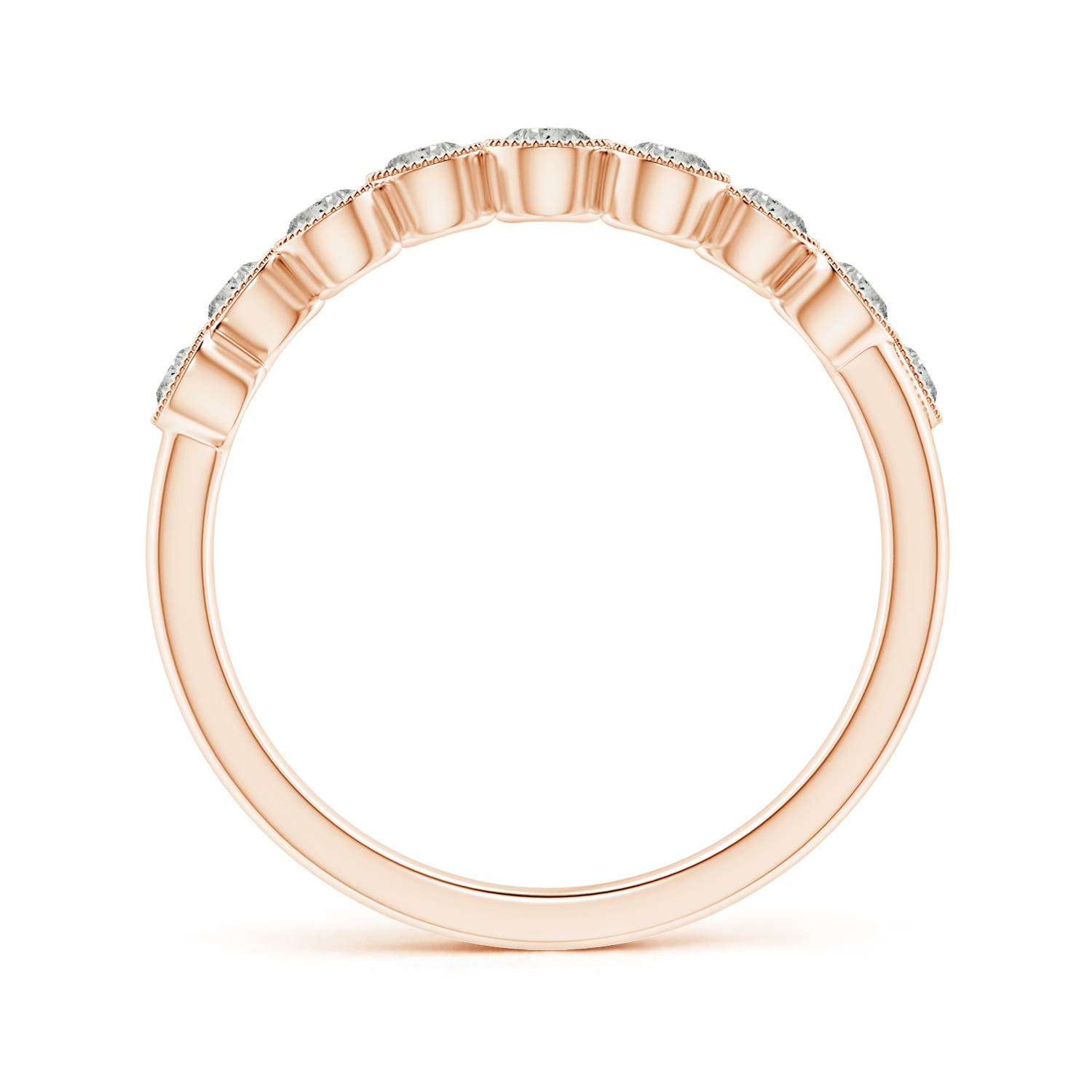 K, I3 / 0.37 CT / 14 KT Rose Gold