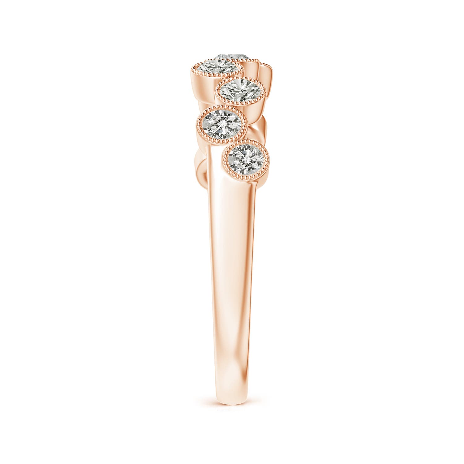 K, I3 / 0.37 CT / 14 KT Rose Gold