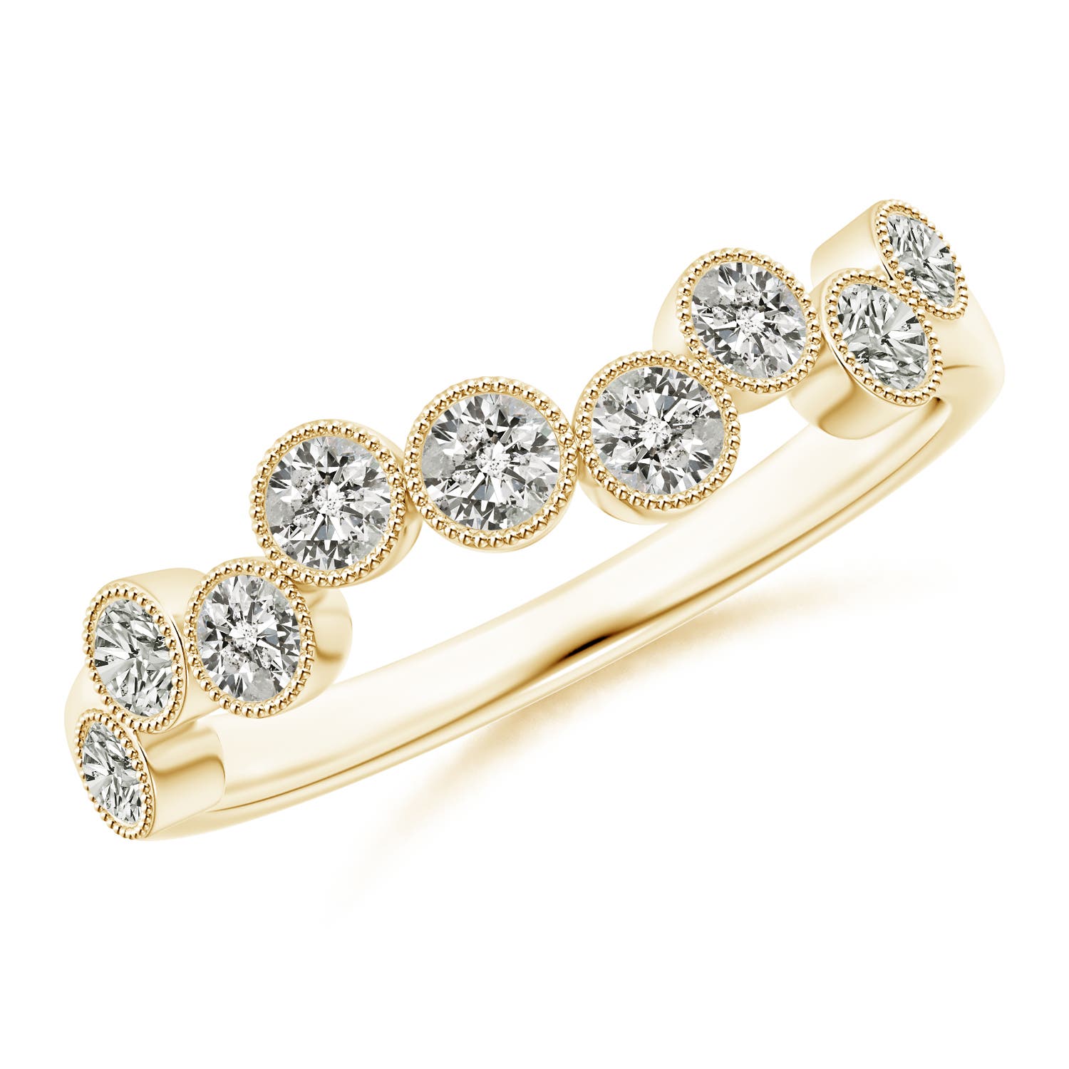 K, I3 / 0.37 CT / 14 KT Yellow Gold