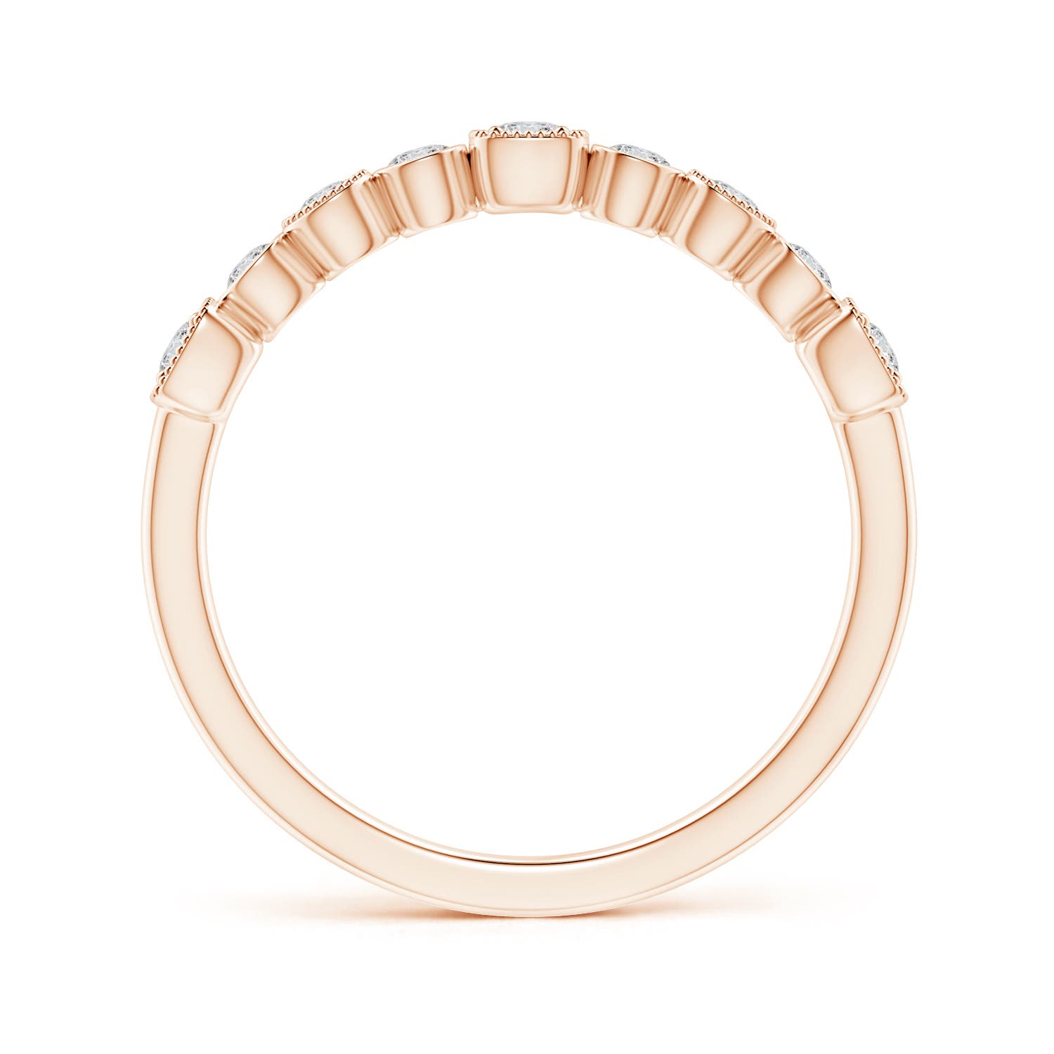 H, SI2 / 0.31 CT / 14 KT Rose Gold