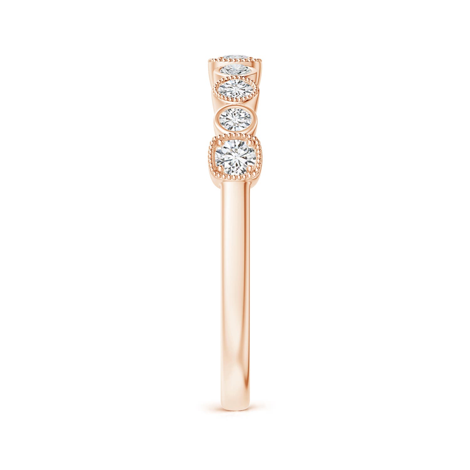 H, SI2 / 0.31 CT / 14 KT Rose Gold