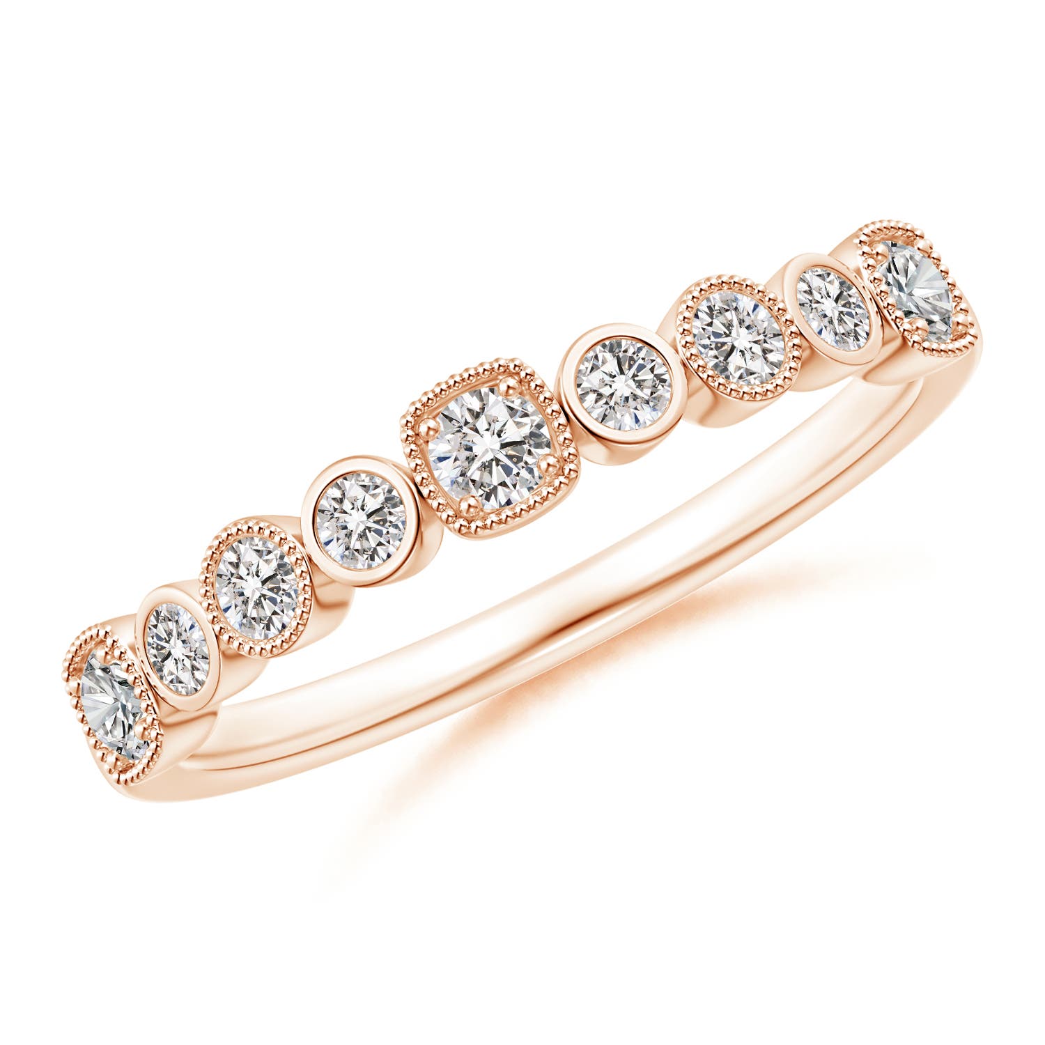 I-J, I1-I2 / 0.31 CT / 14 KT Rose Gold