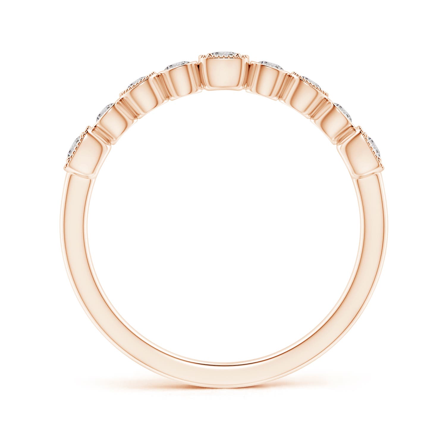 I-J, I1-I2 / 0.31 CT / 14 KT Rose Gold