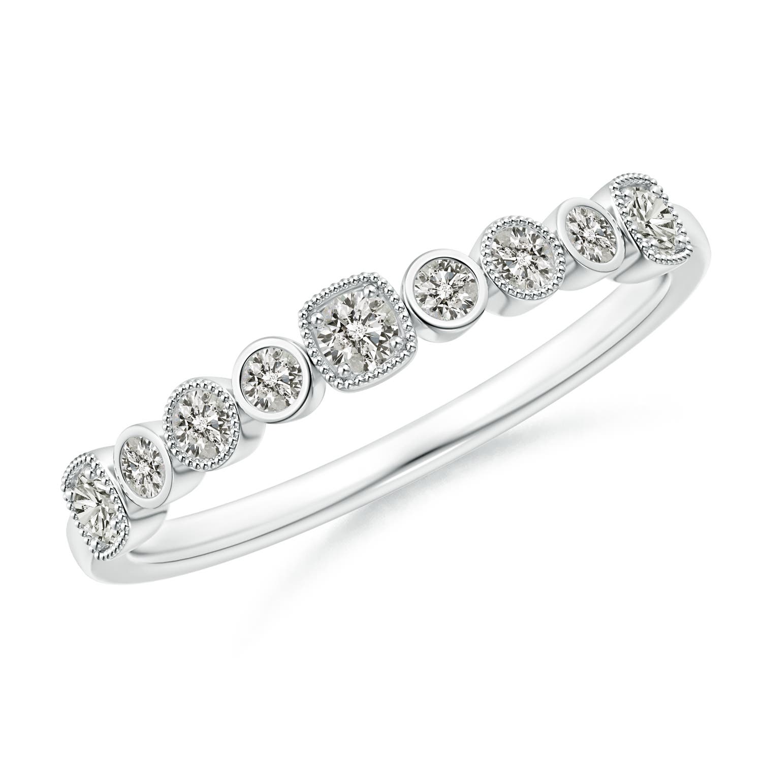 K, I3 / 0.2 CT / 14 KT White Gold