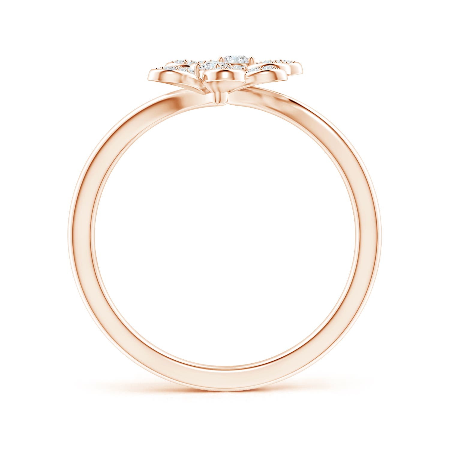 F-G, VS / 0.3 CT / 14 KT Rose Gold