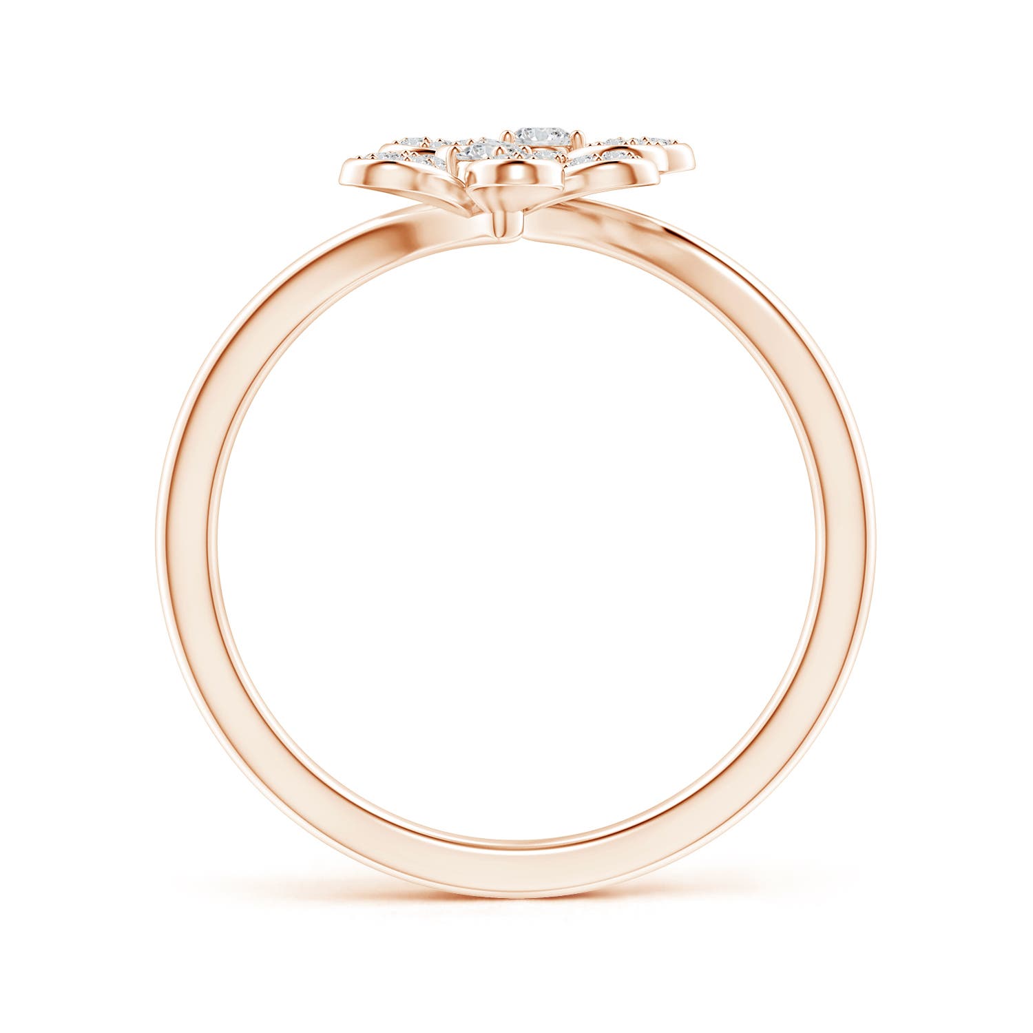 H, SI2 / 0.29 CT / 14 KT Rose Gold