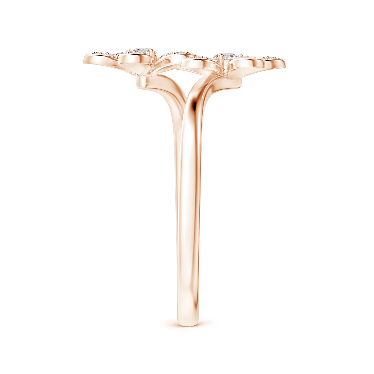 I-J, I1-I2 / 0.29 CT / 14 KT Rose Gold