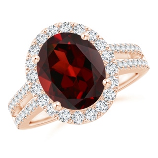 Oval AAA Garnet