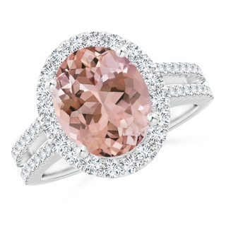 Oval AAAA Morganite