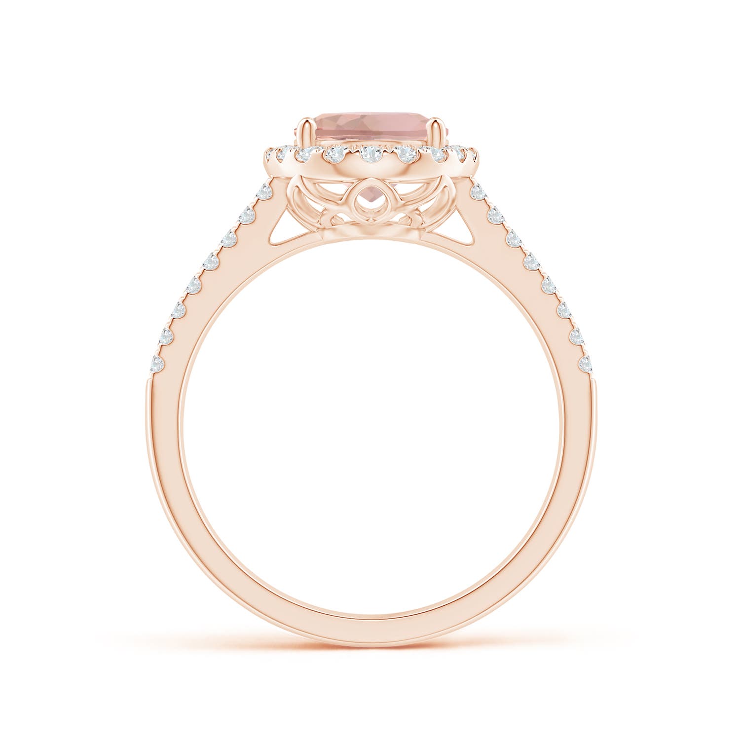 AAA - Morganite / 2.05 CT / 14 KT Rose Gold