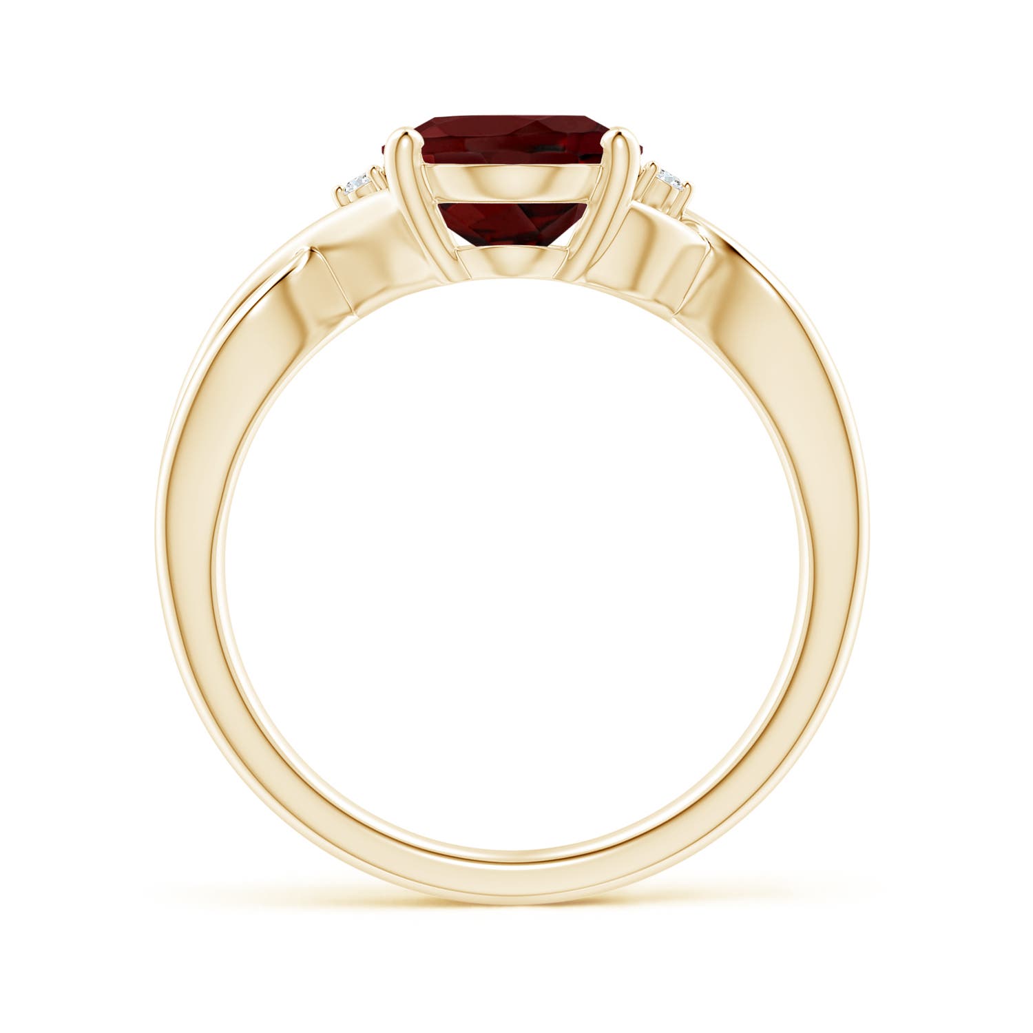 AAA - Garnet / 2.97 CT / 14 KT Yellow Gold