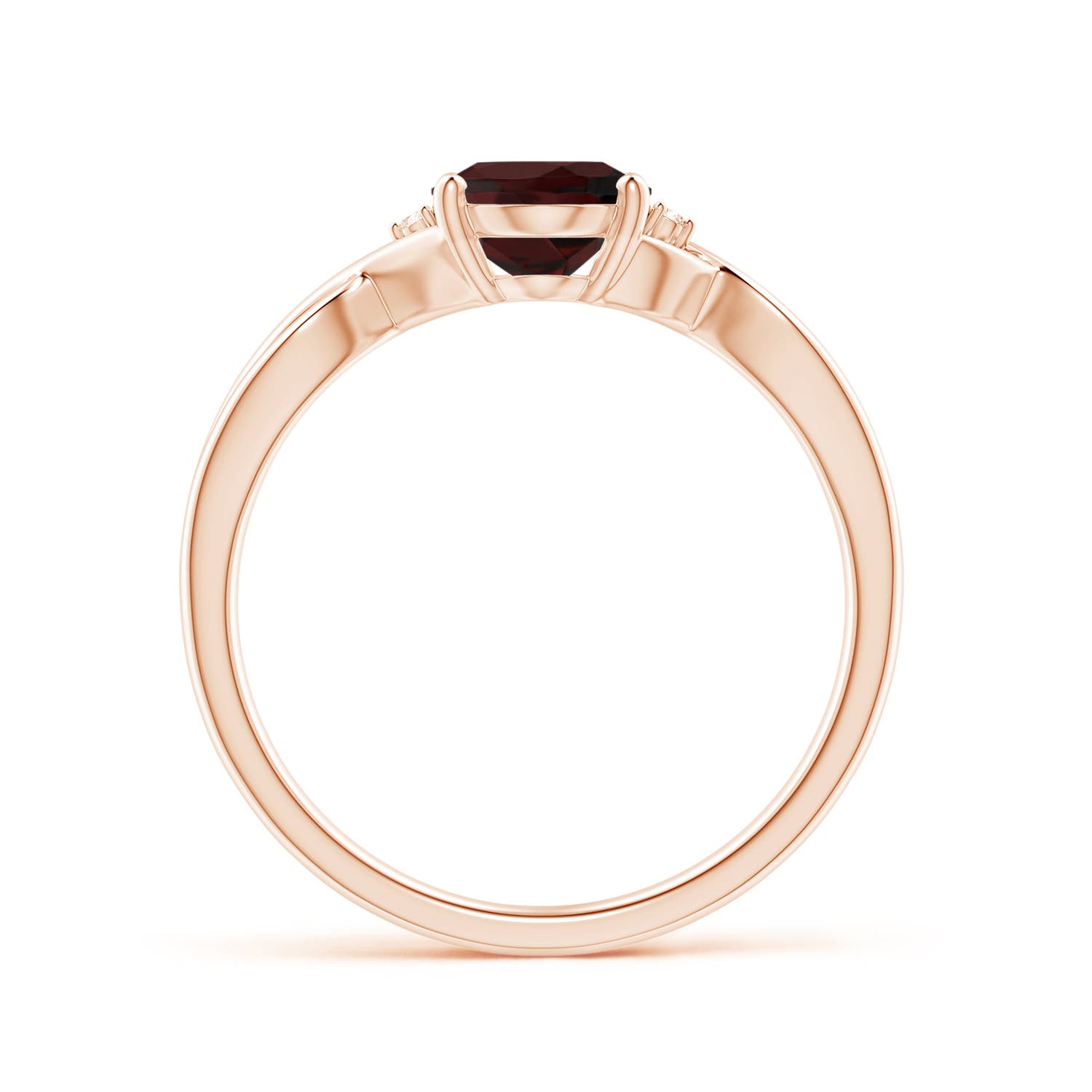 A - Garnet / 1.46 CT / 14 KT Rose Gold