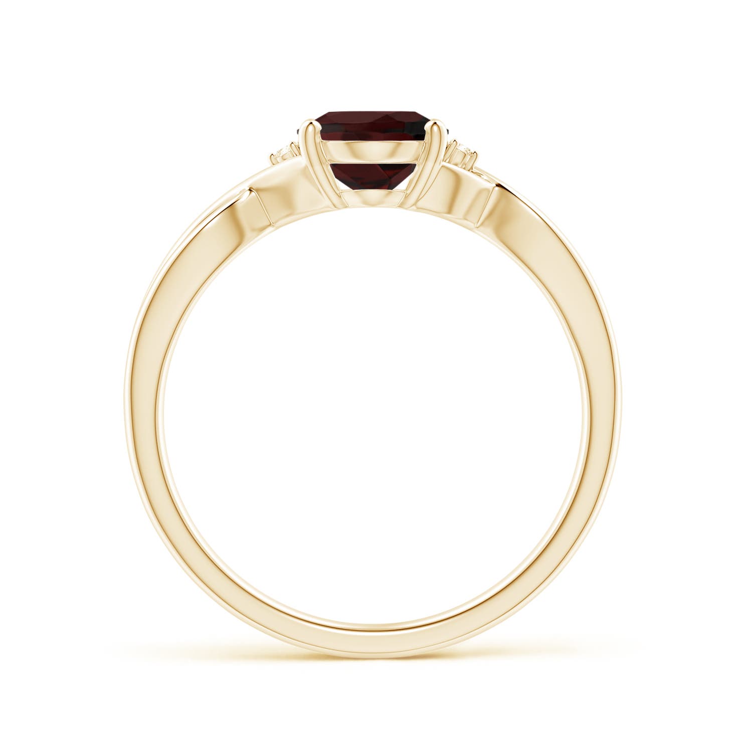 A - Garnet / 1.46 CT / 14 KT Yellow Gold