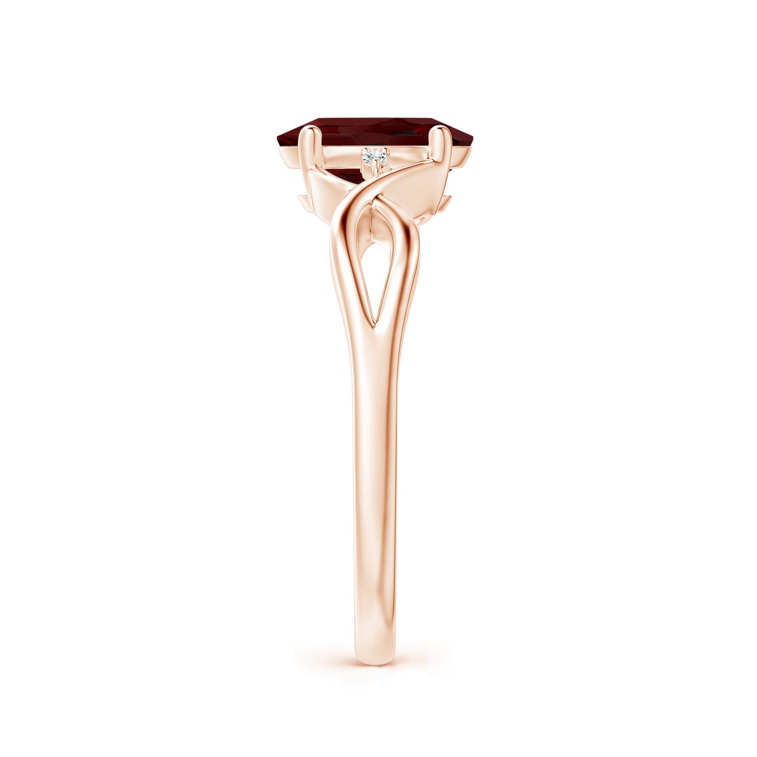 AAA - Garnet / 1.46 CT / 14 KT Rose Gold