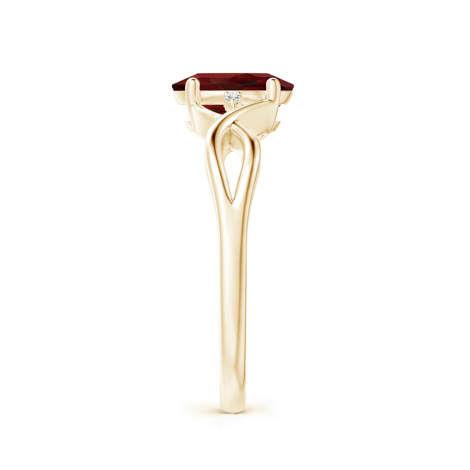 AAAA - Garnet / 1.46 CT / 14 KT Yellow Gold