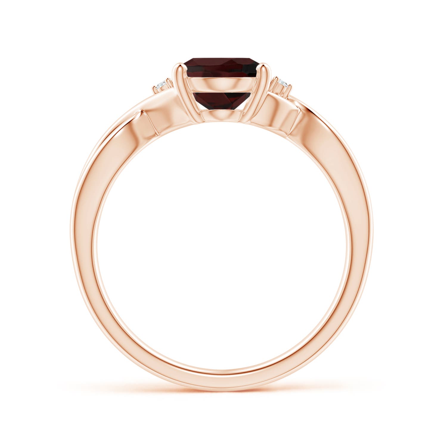 A - Garnet / 2.02 CT / 14 KT Rose Gold