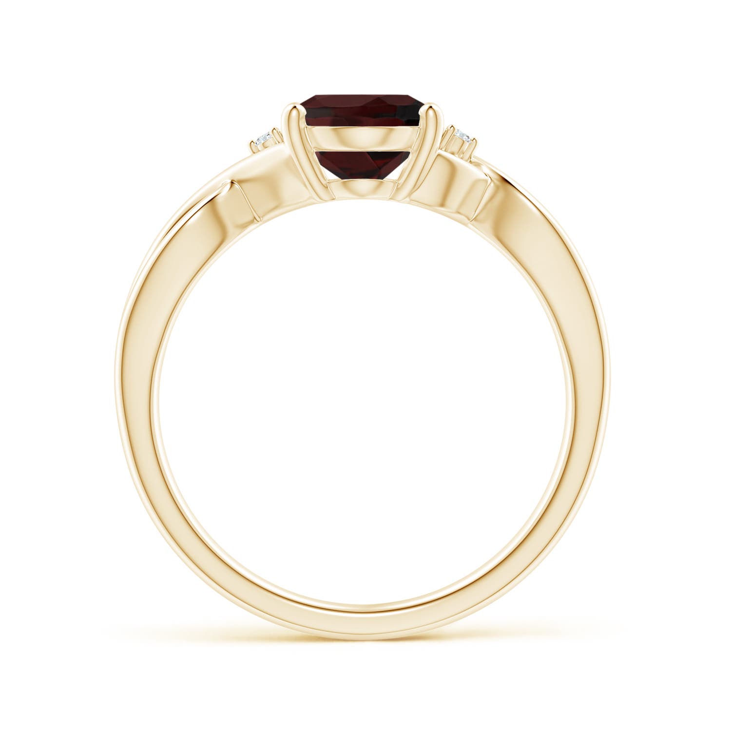 A - Garnet / 2.02 CT / 14 KT Yellow Gold