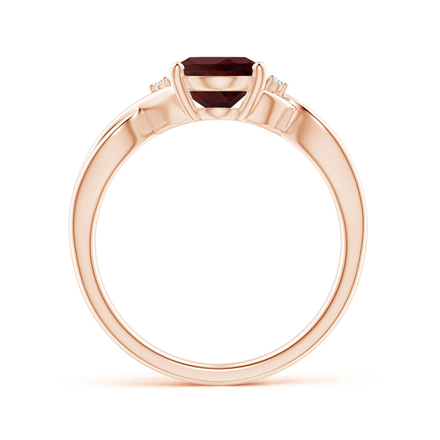 AA - Garnet / 2.02 CT / 14 KT Rose Gold