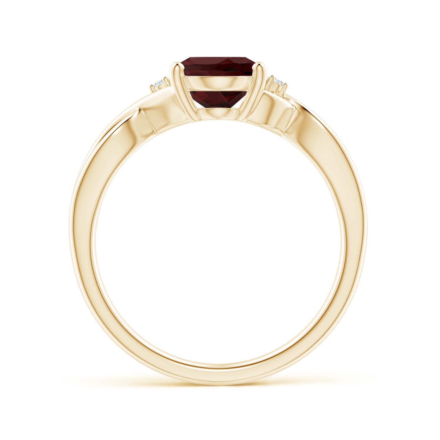 AA - Garnet / 2.02 CT / 14 KT Yellow Gold