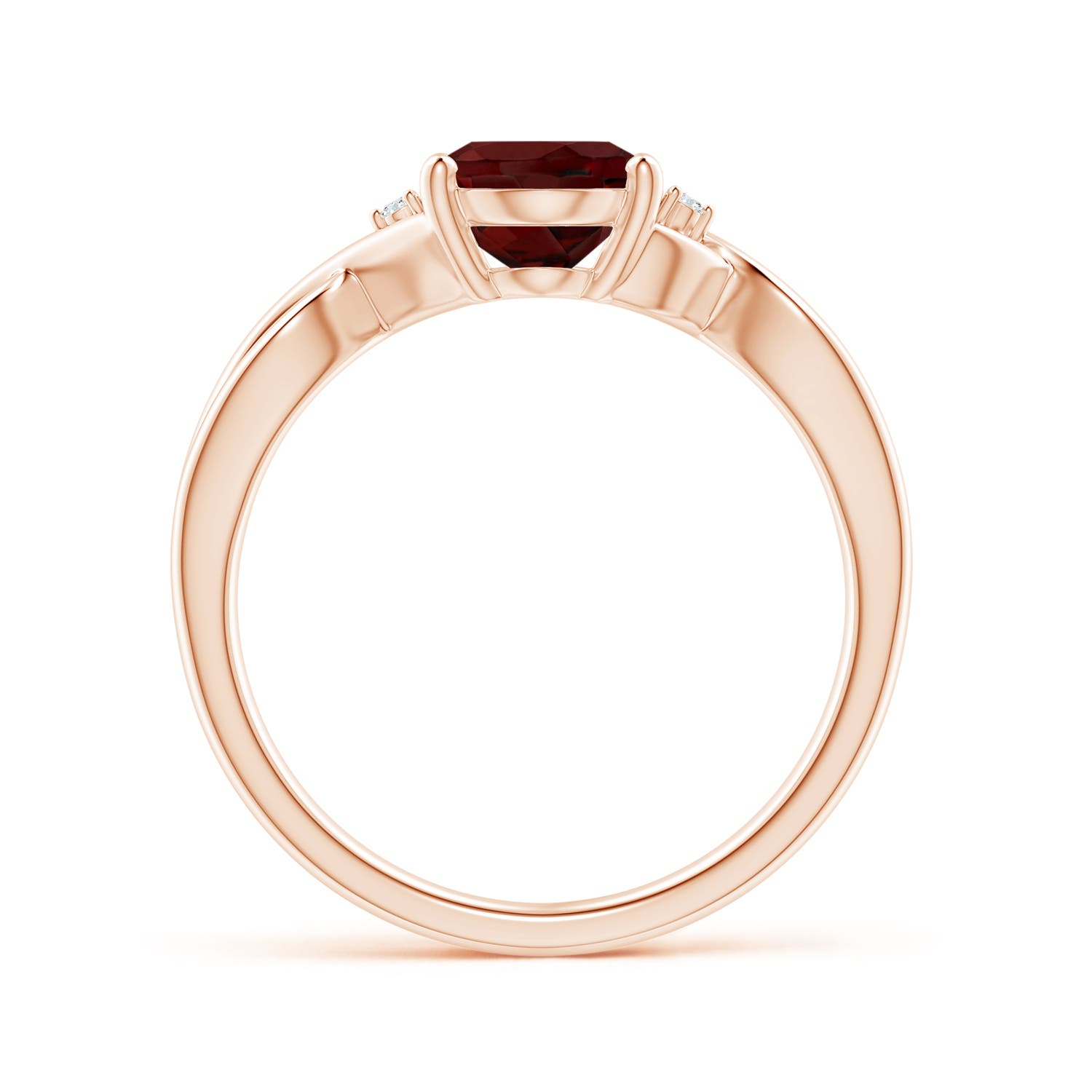 AAA - Garnet / 2.02 CT / 14 KT Rose Gold