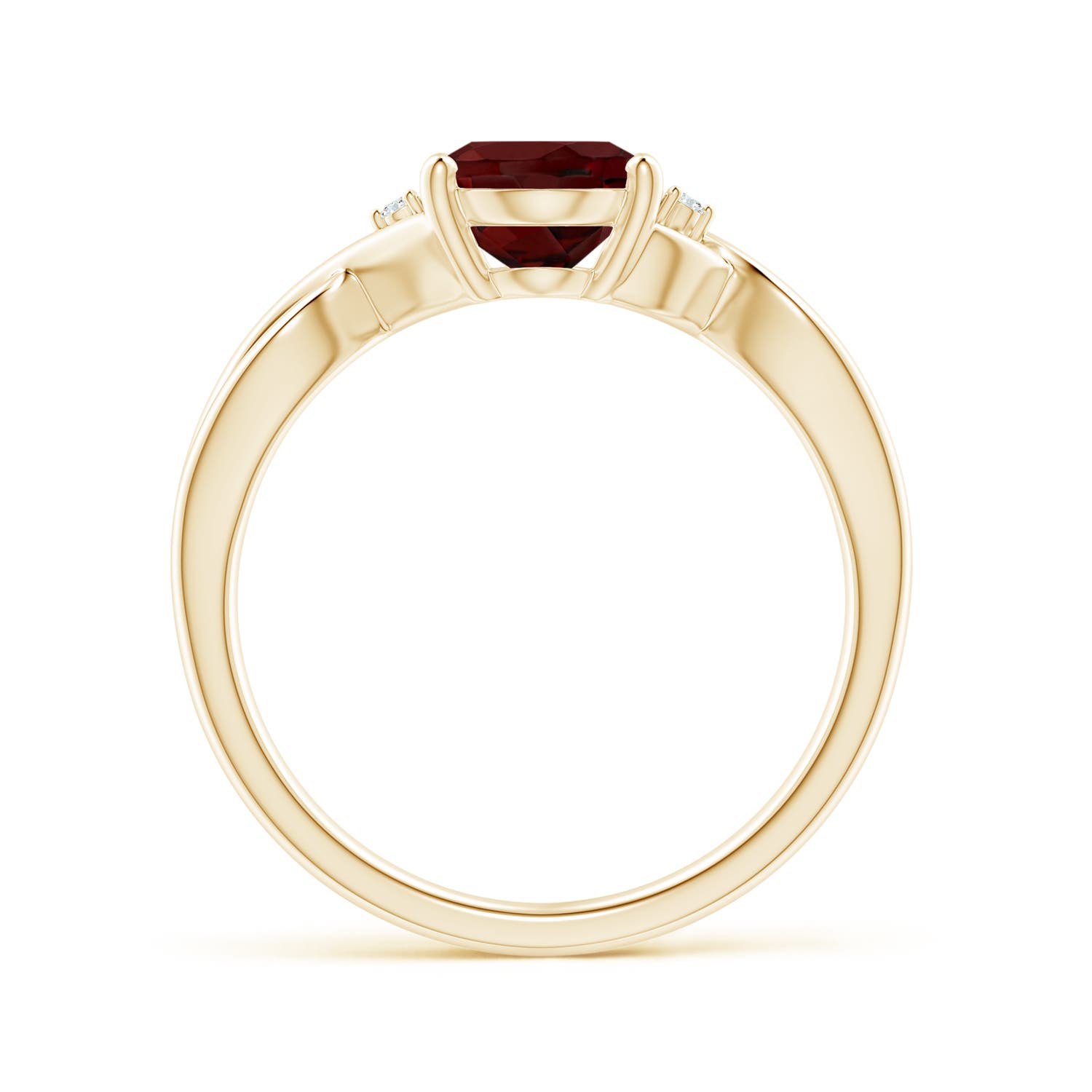 AAA - Garnet / 2.02 CT / 14 KT Yellow Gold