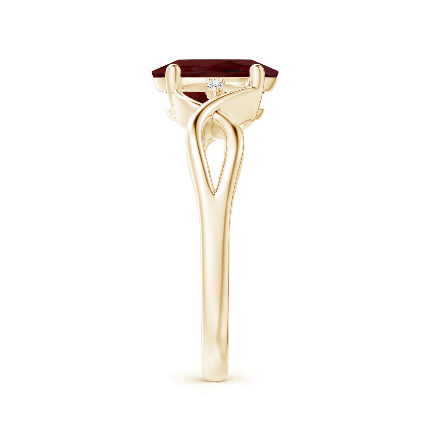 AAA - Garnet / 2.02 CT / 14 KT Yellow Gold