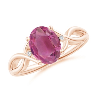Oval AAA Pink Tourmaline