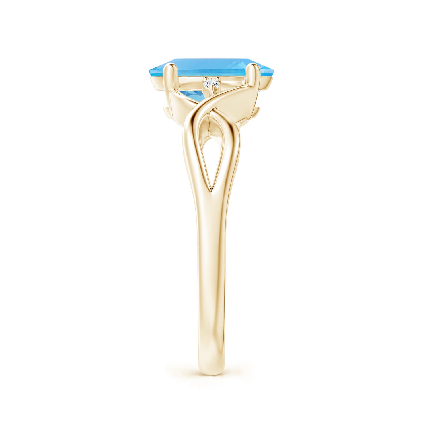 AA - Swiss Blue Topaz / 2.27 CT / 14 KT Yellow Gold