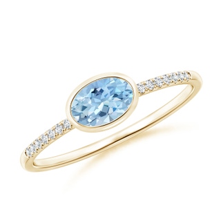 Oval AAA Aquamarine