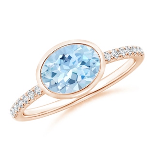 Oval AAA Aquamarine