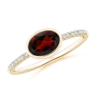 Oval AA Garnet