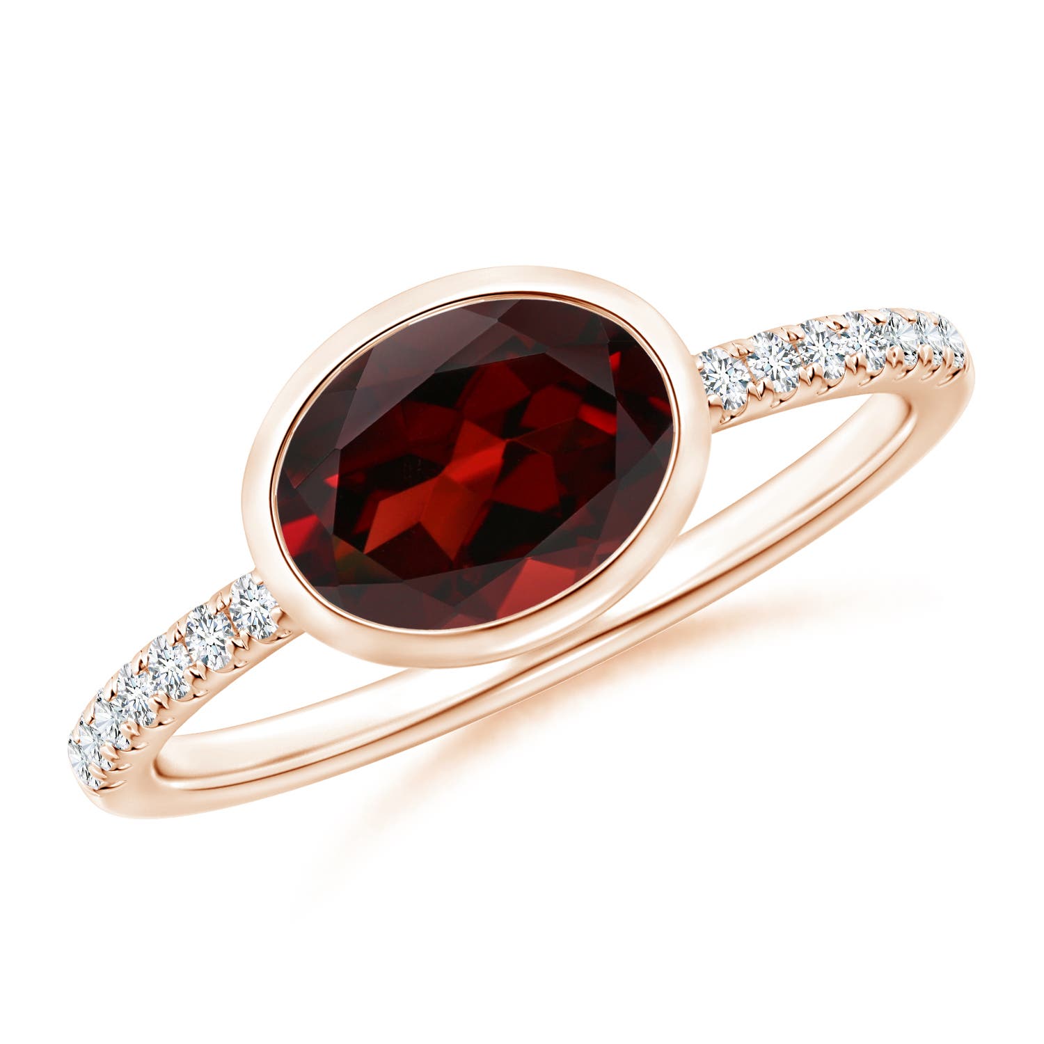 AAA - Garnet / 1.53 CT / 14 KT Rose Gold