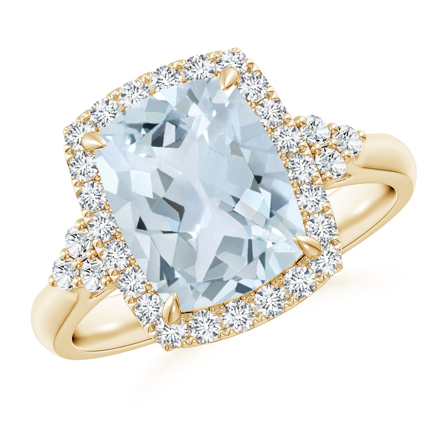 A - Aquamarine / 2.8 CT / 14 KT Yellow Gold