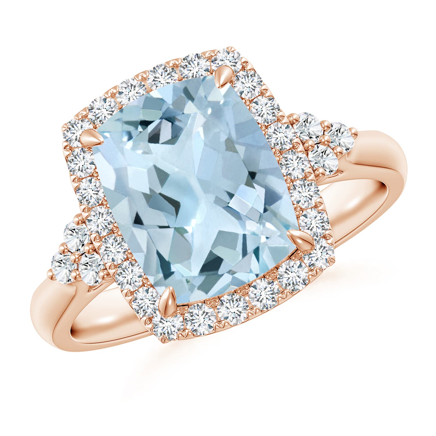 AA - Aquamarine / 2.8 CT / 14 KT Rose Gold