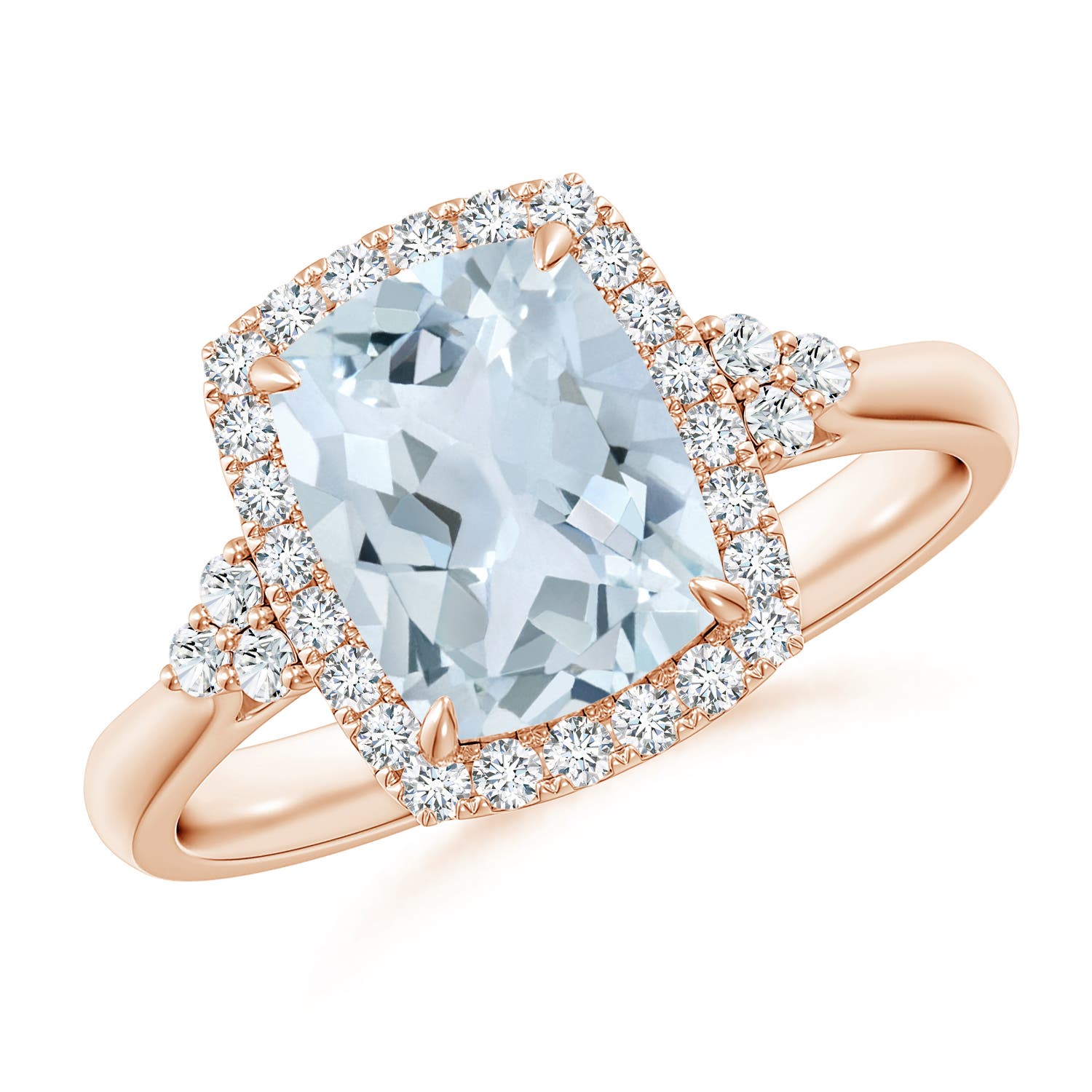 A - Aquamarine / 2.11 CT / 14 KT Rose Gold