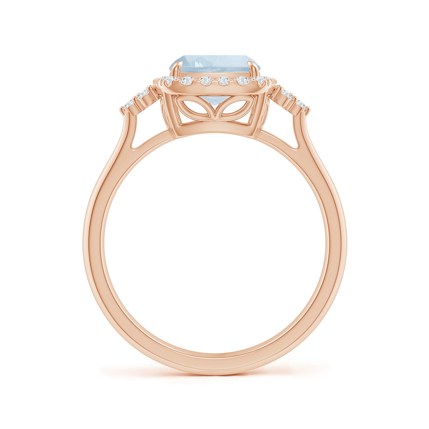 A - Aquamarine / 2.11 CT / 14 KT Rose Gold