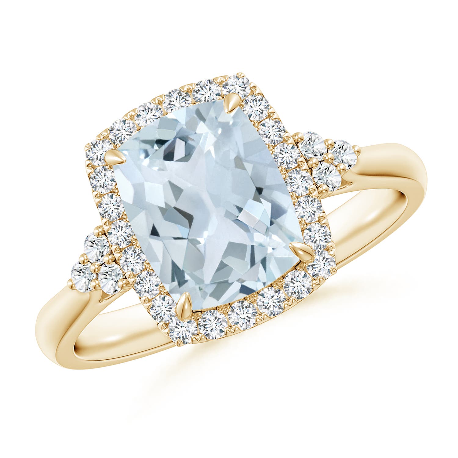 A - Aquamarine / 2.11 CT / 14 KT Yellow Gold