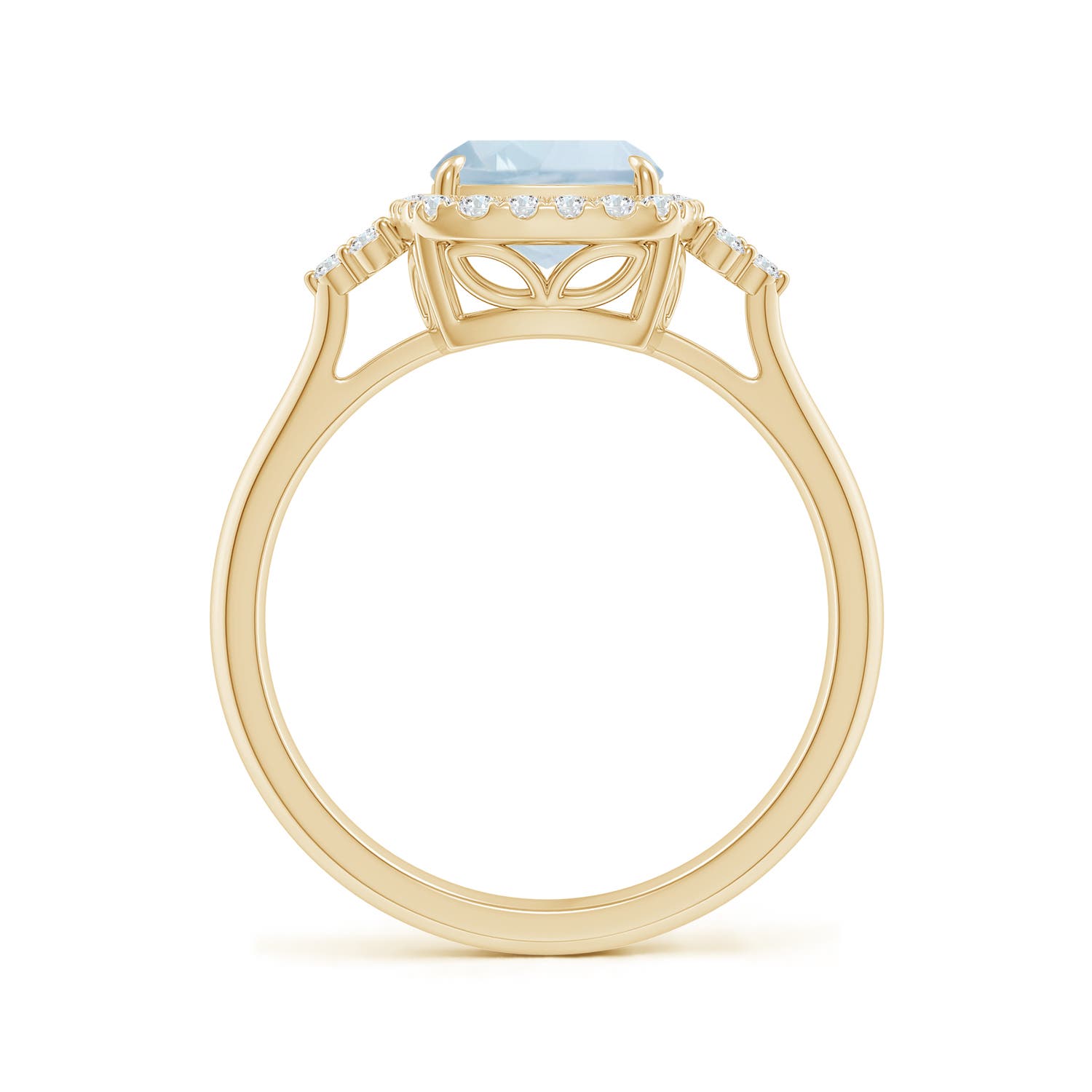 A - Aquamarine / 2.11 CT / 14 KT Yellow Gold