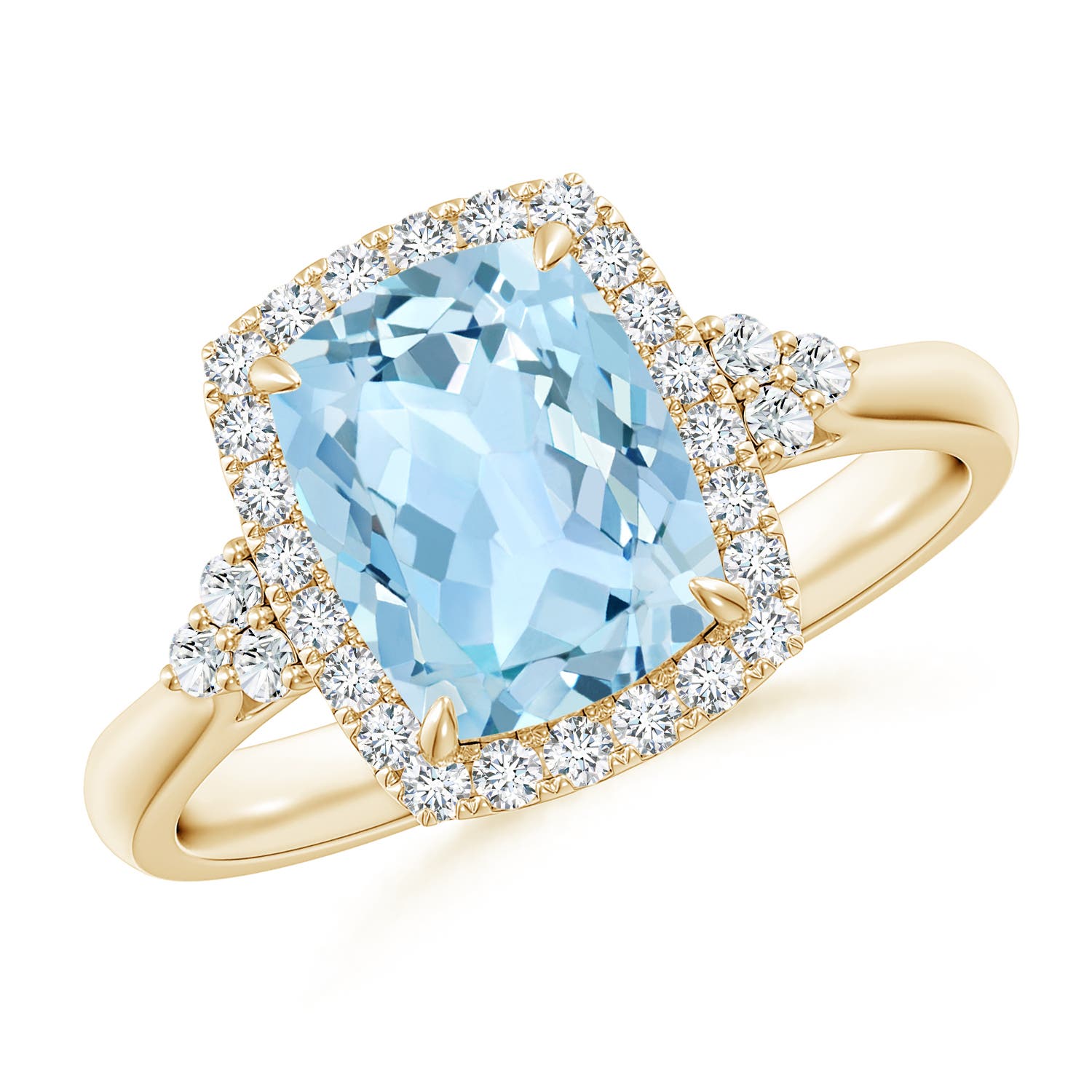 AAA - Aquamarine / 2.11 CT / 14 KT Yellow Gold