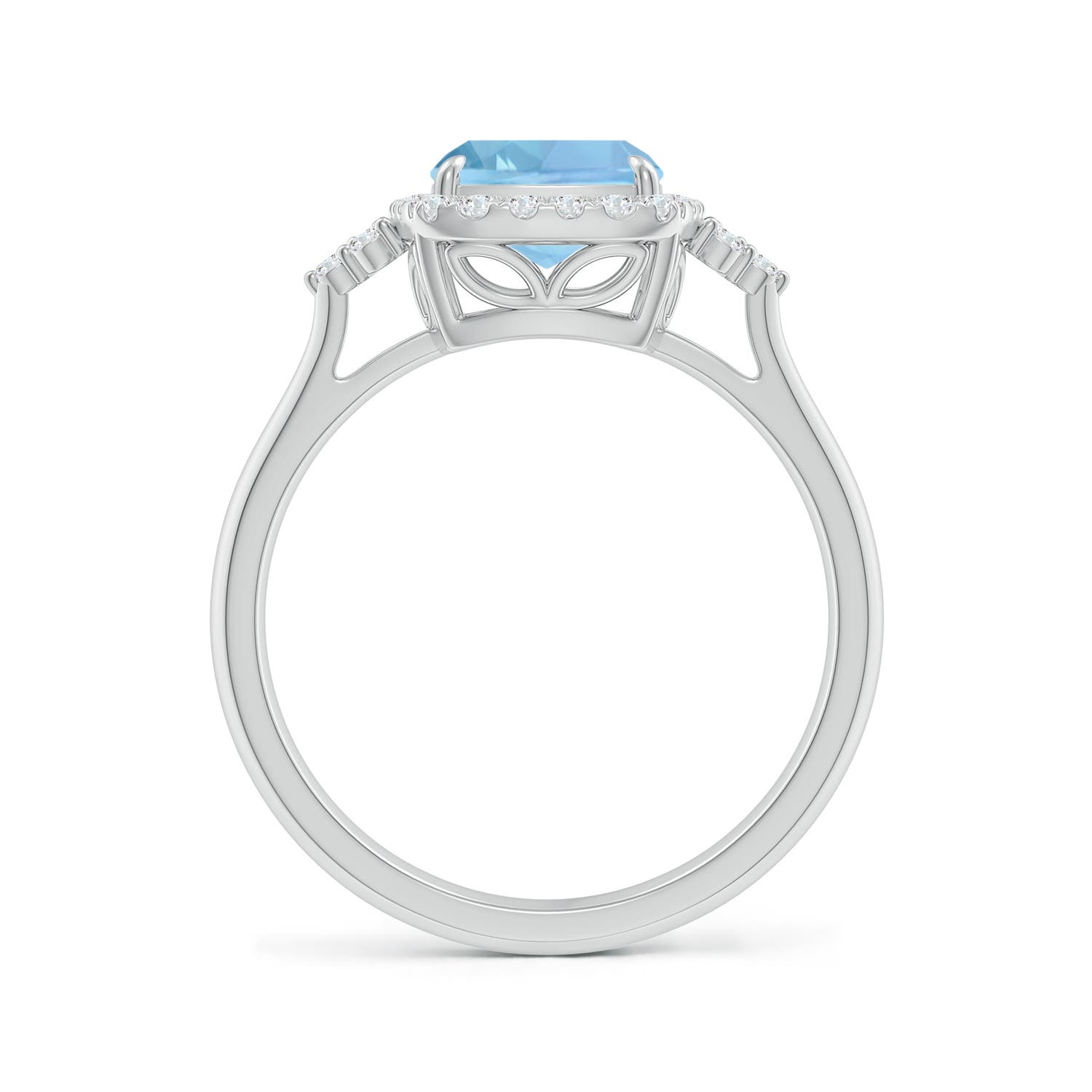 AAAA - Aquamarine / 2.11 CT / 14 KT White Gold