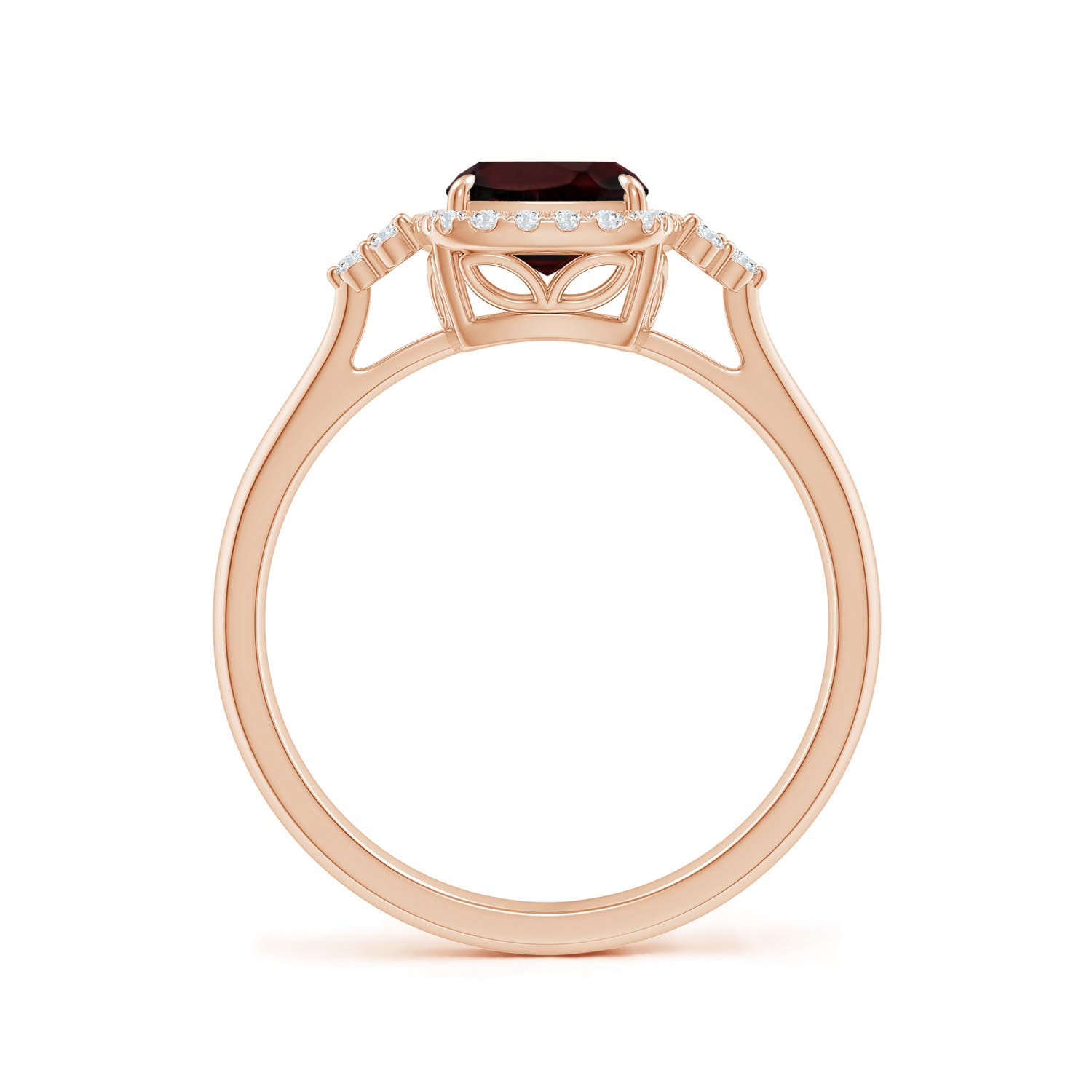 A - Garnet / 1.78 CT / 14 KT Rose Gold