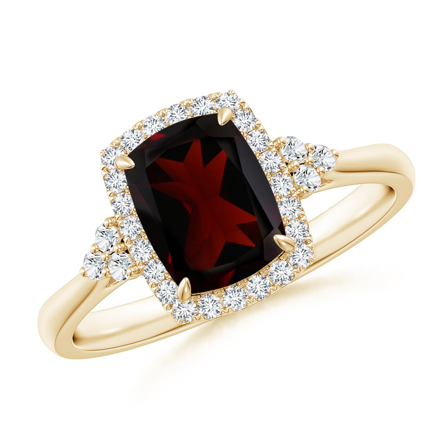 A - Garnet / 1.78 CT / 14 KT Yellow Gold